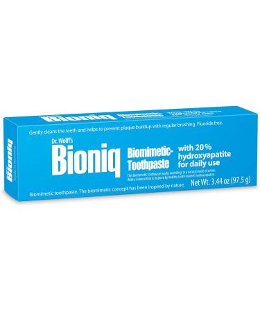 Bioniq Classic Biomimetic Toothpaste - 20% Hydroxyapatite - 3.44oz - Daily Use - 1-Pack - Buy Online on GoSupps.com