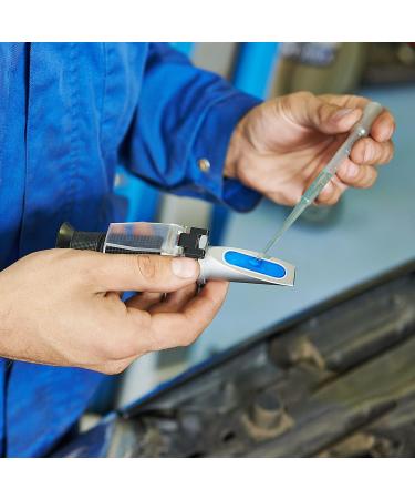 Frost Protection Refractometer | 4-in-1 Coolant & Battery Acid Tester | Check Freezing Points -50 C - Buy Online on GoSupps.com