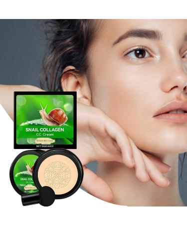 Complexion Cushion Light Concealer and Natural Makeup CC Mattifying Cream with Air Cushion for Sensitive Oily Skin - Daily Touch-Up - Buy Online on GoSupps.com