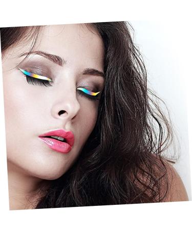  Abaodam Abaodam 20 Sets of Colored Eyeliner Stickers Makeup Eyeliner Stickers Reusable Eyeliner Stickers Eyeliner Stickers - Buy Online on GoSupps.com