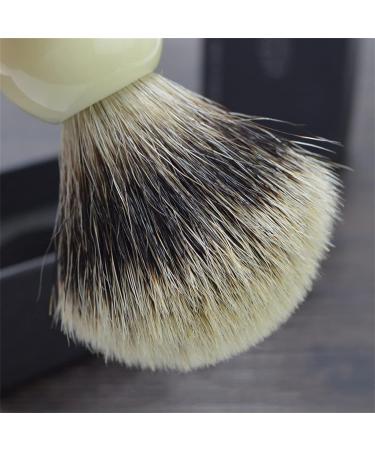 High Quality Badger Hair Shaving Brush | AnSafe Handmade Durable Resin Handle | Perfect for Beard Soap Foam - Buy Online on GoSupps.com