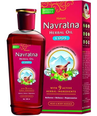 Emami / Himani Navratna Ayurvedic Herbal Hair Oil 500ml - Multipurpose Cooling Formula