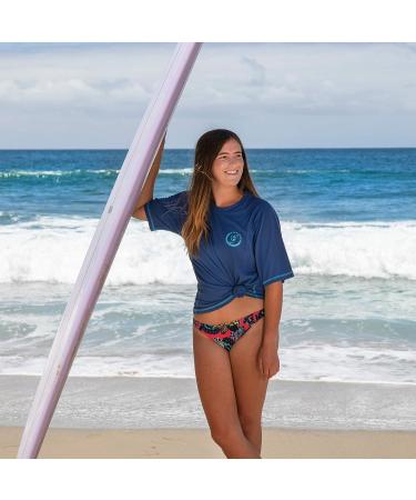 Seavenger Trekker Unisex Navy Rash Guard - Short Sleeve X-Large | Ideal for Swimming and Surfing - Buy Online on GoSupps.com