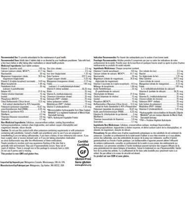 Multigenics Intensive Care - Multivitamin & Multimineral Formula - 180 Tablets - Buy Online on GoSupps.com