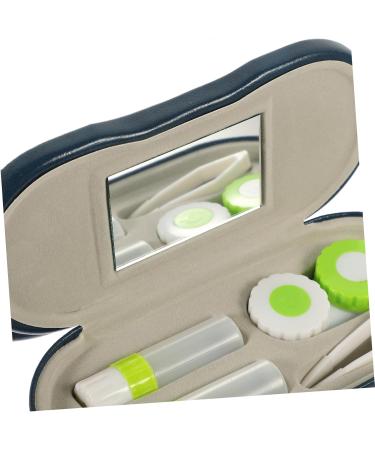 Buy Healvian Halter 2-in-1 Glasses & Contact Lens Case - Portable Travel Set with Mirror Tweezers & Solution Bottle | International Shipping Available - Buy Online on GoSupps.com