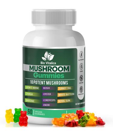 BIO VITALICA Sea Moss Gummies & Mushroom Gummies (Bundle) - Buy Online on GoSupps.com