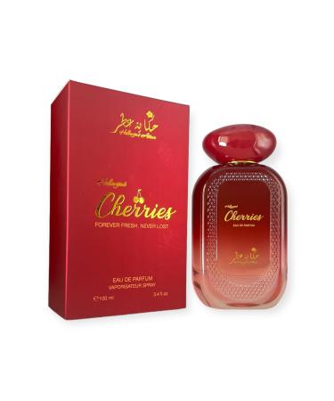 Cherries Perfume Eau De Parfum 100 ML (3.4 Oz) Blended in Dubai UAE - Cherry Scented Arabian Fragrance