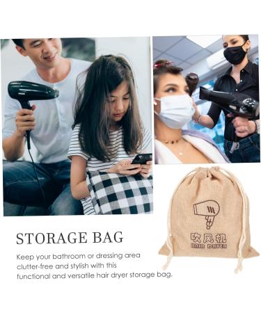 Baluue 2pcs Hair Dryer Drawstring Bags Drawstring Hair Dryer Bags Hair Dryer Carrying Bags Travel Bag Cloth - Buy Online on GoSupps.com
