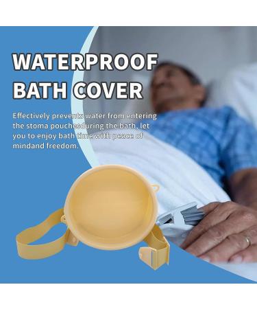 Waterproof Ostomy Stoma Guard Shield with Adjustable Belt - Shower and Wound Protector for Bathing - Ostomy Supplies Accessory - Buy Online on GoSupps.com