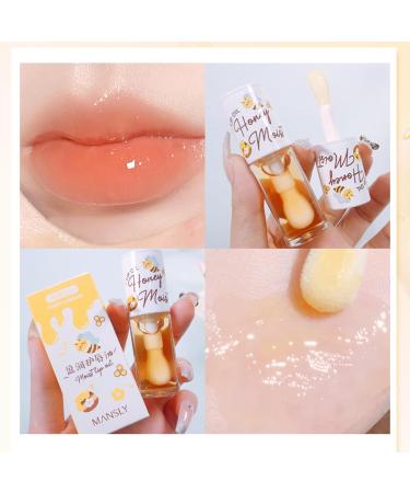  LINGJIONG Long Lasting Moisturizing Lip Oil Clear Lip Oil for Dry Lips - Buy Online on GoSupps.com
