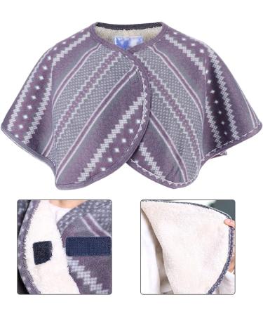 Shoulder Warmers & Scarves for Seniors | Double-Sided Plush Wool Shoulder Covers - Buy Online on GoSupps.com