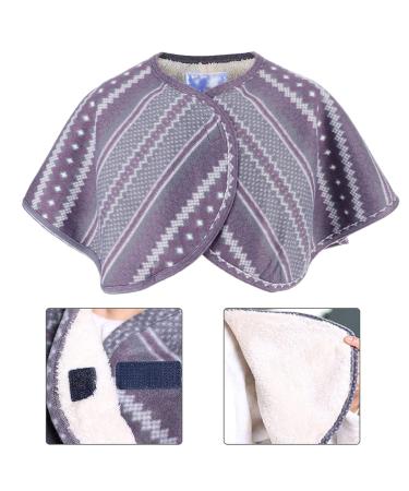 Warm Ladies Bed Shawl & Double-Sided Fleece Shoulder Cloak | Cozy Protection for Seniors - Buy Online on GoSupps.com