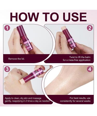 2PCS Calcium Multi Balm Calcium Volume Multi Balm Korean Collagen Moisturing Stick Hydrating and Moisturizing Firming Skin Reducing Fine Lines Anti-Aging Suitable for the Eyes Neck And Face - Buy Online on GoSupps.com