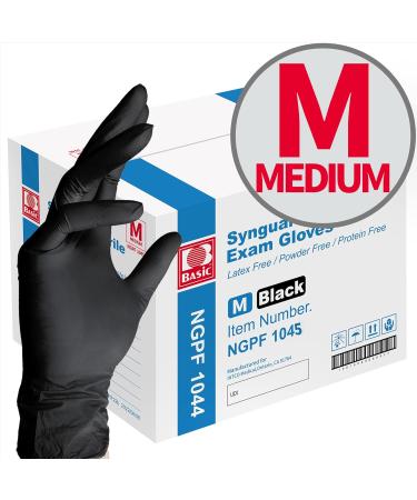 Black Nitrile Exam Gloves - Latex & Powder-Free - 5 Mil - Medium - Case of 1000 - Buy Online on GoSupps.com