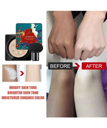 Shop YUECI HEAD Foundation - Moisturizing Long-Lasting Mushroom Head CC Cream Concealer (1g) - Perfect Coverage for All Skin Types - Buy Internationally! - Buy Online on GoSupps.com