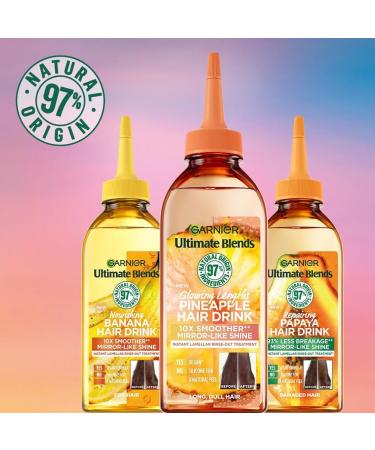 Garnier Nourishing Banana Hair Drink 200ml - Instant Lamellar Water Rinse-Out Conditioner - Buy Online on GoSupps.com
