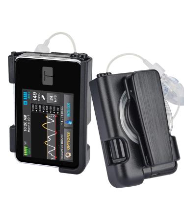 Healvaluefit Tslim x2 Pump Case with Clip, Tandem Tslim Pump Case with 360 Rotatable Clip, Tandem Tslim x2 Pump Accessories, Friendly to Screen Protector, Compatible with t:Slim, t:Slim G4 (Black) - Buy Online on GoSupps.com