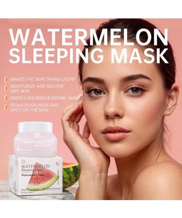 Black Tea 2 pieces watermelon sleeping mask watermelon night mask watermelon glow night mask watermelon sleeping mask moisturizing refines pores for smooth skin for all skin types - Buy Online on GoSupps.com