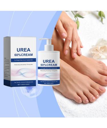  CongRong Foot cream with 60% urea for cracked heels and dry skin coconut oil to moisturize deep hydration fast absorption moisturizes dry skin - Buy Online on GoSupps.com