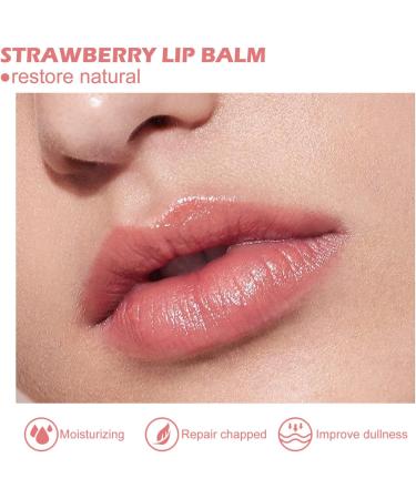 Strawberry Lip Scrub & Sleeping Mask for Overnight Moisture and Repair - Buy Online on GoSupps.com