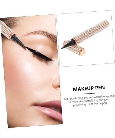 Mikinona 1pc Eyeliner Makeup Pen False Eyelashes Pen Eye Liner Pen Wing Gel Miss Ink Plastic Magnetic 1 count (Pack of 1) As Shown - Buy Online on GoSupps.com