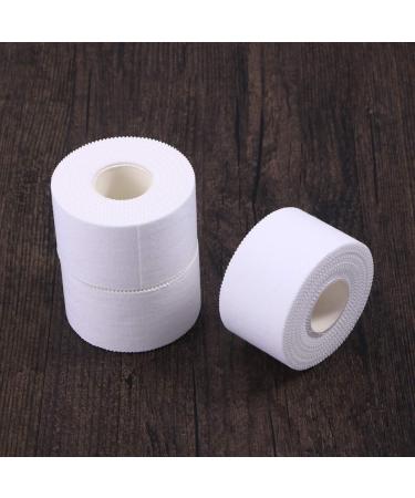 INOOMP 2 Roll Cotton Muscle Stickers - Self-Adherent Athletic Sports Tape | Easy Tear Zigzag Elastic Tape for Muscle Support | Durable White Cohesive Bandage - Buy Online on GoSupps.com