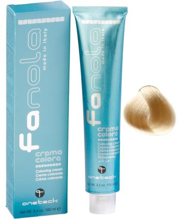 Fanola Creme Colore Colouring Cream 10.0 Platinum Blonde 100ml - Buy Online on GoSupps.com