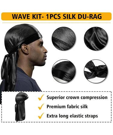 360 Wave Shampoo & Pomade Set | Strong Hold Wave Cream Curved Brush & Silky Durags for Men - International Shipping Available - Buy Online on GoSupps.com