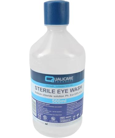 Sterile Eye Wash Solution Saline 500ml - Buy Online on GoSupps.com