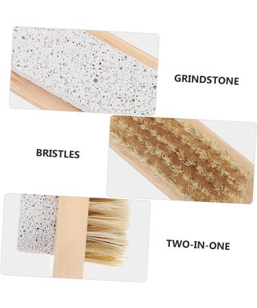 Mipcase 2pcs Scrub Tool Foot Dead Skin Exfoliator Feet Grinding Tools Body Scrubbers Manicure Tools Nail Tools Auto Body Tools Foot Grinding Tool Nursing Brush Exfoliating Wooden - Buy Online on GoSupps.com