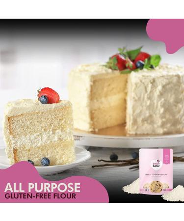 Better Batter Original Blend 5LB Pouch - Certified Gluten Free & Top 8 Allergen Free Flour - Cup for Cup Baking Alternative - 5 Pound Pack - Buy Online on GoSupps.com