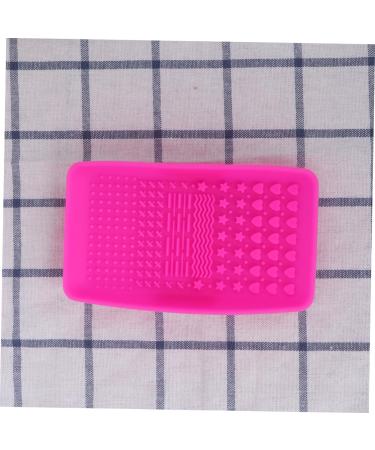 minkissy 1pc Brush Washing Mat Makeup Brush Scrubber Mat Makeup Brush Cleaner Mat Brush Cleaning Pad Silicone Makeup Brush Cleaning Mat Cleanser Hair Brush Cleaner Tool Portable Paint Brush - Buy Online on GoSupps.com