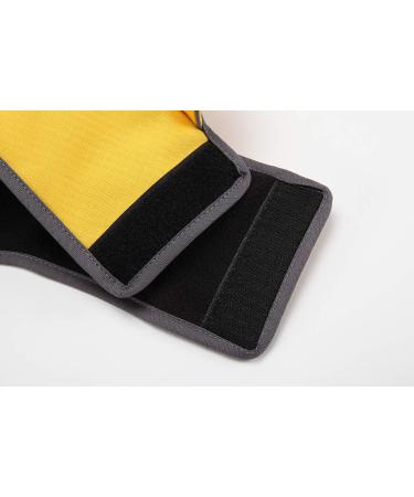RC Gearpro Waterproof Fleece Cold Weather Pet Vest | Reflective Stripes for Small & Medium Dogs | XXXL Yellow Winter Coat - Buy Online on GoSupps.com