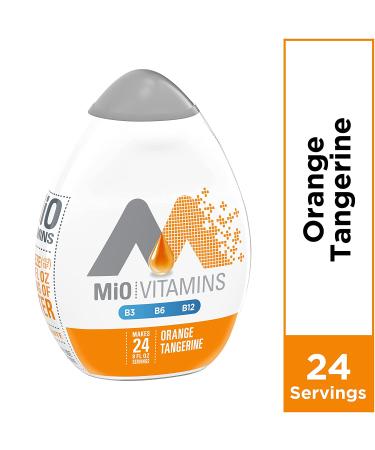 Mio Vitamins Liquid Water Enhancer Orange Tangerine 1.62 fl oz - Pack of 3 | Delicious and Convenient Hydration Solution - Buy Online on GoSupps.com