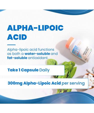 Buy Doctor's Best Alpha-Lipoic Acid 300mg - Supports Glucose Metabolism & Energy Production - Non-GMO Gluten Free Vegan - 180 Count - Buy Online on GoSupps.com