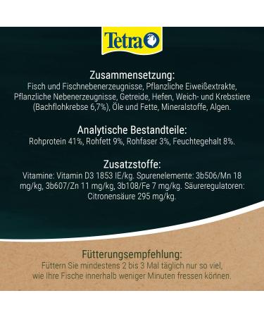 Tetra Pond Multi Mix - Premium Fish Feed for All Pond Fish | 10L Bucket with Flake Sticks Gammarus Wafer - Buy Online on GoSupps.com