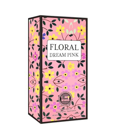 Hybrid & Company Women Floral Dream Pink Eau De Parfum Natural Spray Vaporisateur 3.4 Fl Oz FLORAL DREAM PINK 3.4 Fl Oz (Pack of 1) - Buy Online on GoSupps.com