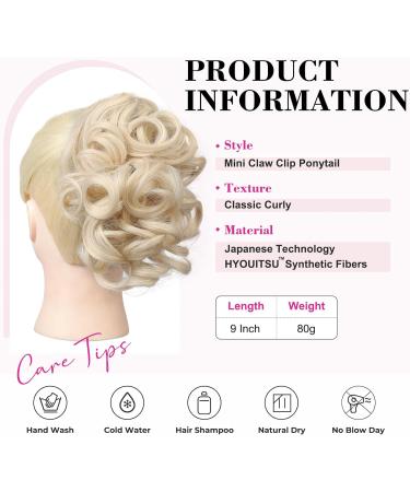 REECHO 9 Classic Loose Curly Wavy Ponytail Extension - Light Blonde - Buy Online on GoSupps.com