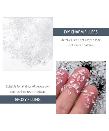 Healifty Perles de Verre Pil Transparent pour Remplissage poxy DIY Nail Art 200 G Fragments Irr guliers D corations Ongles Accessoires Cr ations Manucure - Buy Online on GoSupps.com
