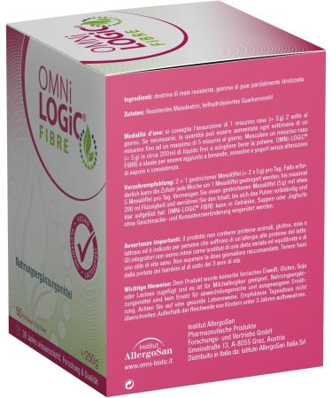  OMNI LOGIC OMNi LOGiC FIBRES | Natural Source of Fiber | Powder | Vegan | Non-GMO | 250g - Buy Online on GoSupps.com