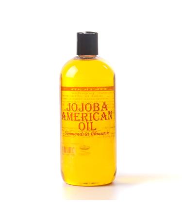 Mystic Moments | Jojoba Golden Carrier Oil - 500ml -Pure & Natural Oil Perfect for Hair Face Nails Aromatherapy Massage and Oil Dilution Vegan GMO Free