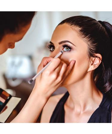 IWOWHERO 20pcs Double Brush Makeup Brush Cosmetic Eye Brush Makeup Tools Cosmetics Brush Golden  - Buy Online on GoSupps.com