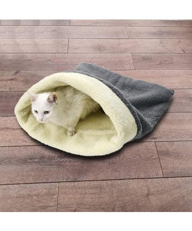 Cat Bed Cave Sleeping Bag - Self Warming Pad for Cats and Small Dogs - Buy Online on GoSupps.com