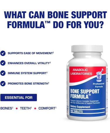 Clinical Calcium Complex Bone Supplement - Restorative Calcium Magnesium Zinc D3 Supplement for Bone Health Strength & Density Support with Antioxidant Bioflavonoids - High Absorption - 30 Servings - Buy Online on GoSupps.com