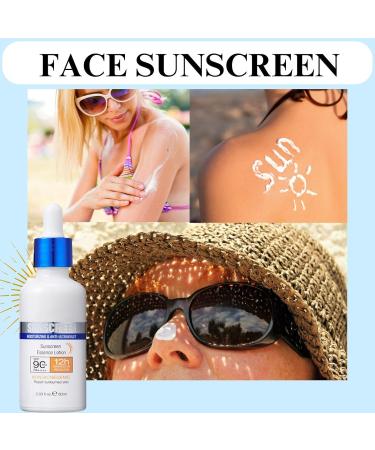 Sunscreen With SPF90 Protect & Moisture Sun Cream Lotion Moisturising Face Sunscreen UV Protetion Cream Sun Lotion For Body And Face Protects Against Sun Exposure 12 Hours Protect PA++++ - Buy Online on GoSupps.com