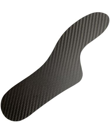 Morton's Extension Orthotic Carbon Fiber Insole Rigid Foot Support Insert for Morton's Toe Turf Toe Hallux Rigidus Arthritis 1 Piece 27.5cm(Men Size 11/Women 12) 27.5cm Fit Women's Size 12  Men's 11