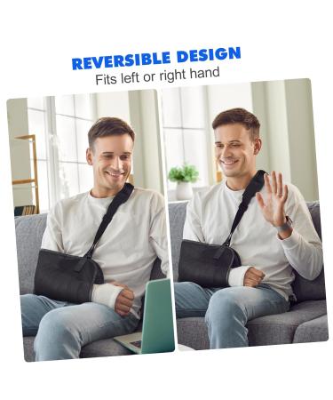 VICASKY Lightweight Shoulder Immobilizer Sling for Injury Recovery - Breathable Support for Rotator Cuff Torn Wrist & Elbow Surgery - Men & Women - Buy Online on GoSupps.com