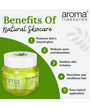 Aroma Treasures Aloe Vera Gel 125g - Buy Online on GoSupps.com