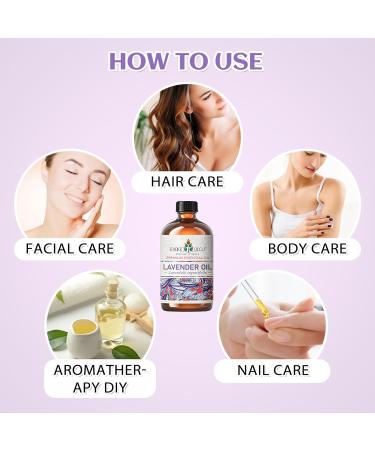 EVOKE OCCU Lemongrass Essential Oil and Lavender Essential Oil - 4 Fl Oz - Buy Online on GoSupps.com