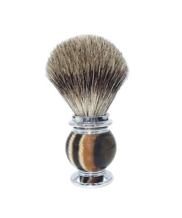 Magyfosia Premium Razor Brush - Pure Roof Hair Luxurious Resin Handle Super Soft Shaving Accessory for Men - Buy Online on GoSupps.com